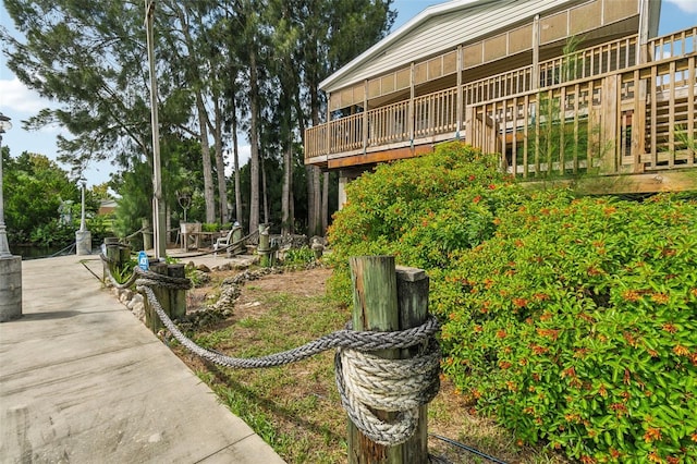 14904 Old Dixie Hwy, Hudson, FL 34667 - view of yard