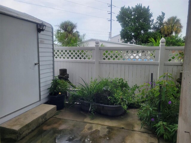 14904 Old Dixie Hwy, Hudson, FL 34667 - view of patio / terrace featuring a fenced backyard