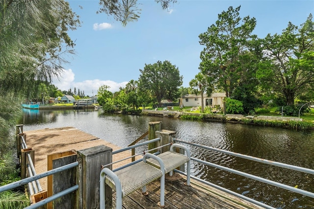 14904 Old Dixie Hwy, Hudson, FL 34667 - dock area with a water view