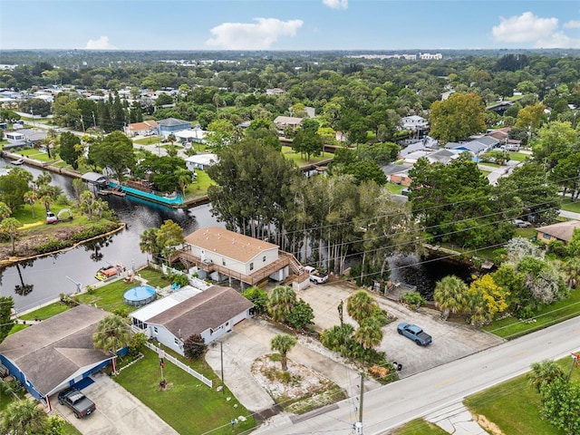 14904 Old Dixie Hwy, Hudson, FL 34667 - aerial view with a residential view and a water view