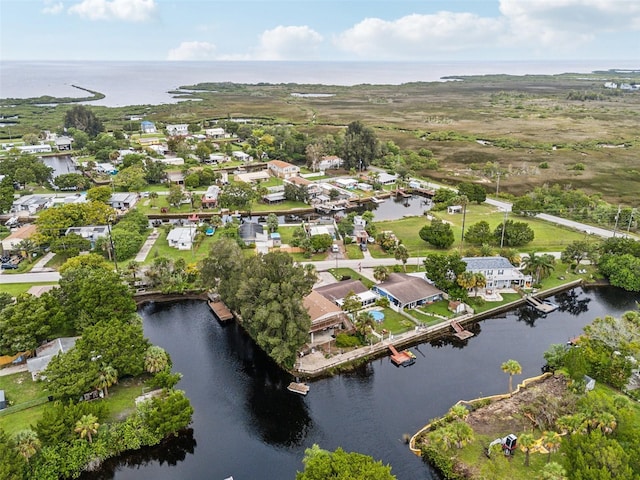 14904 Old Dixie Hwy, Hudson, FL 34667 - bird's eye view featuring a residential view and a water view