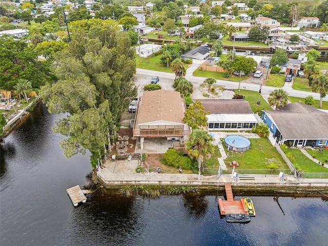 14904 Old Dixie Hwy, Hudson, FL 34667 - birds eye view of property with a water view