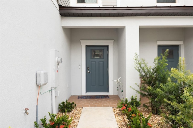 view of property entrance