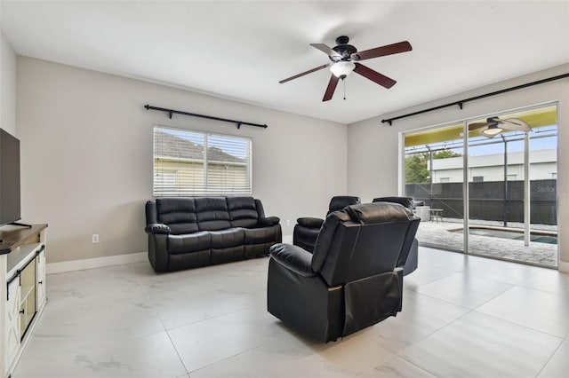 view of living room