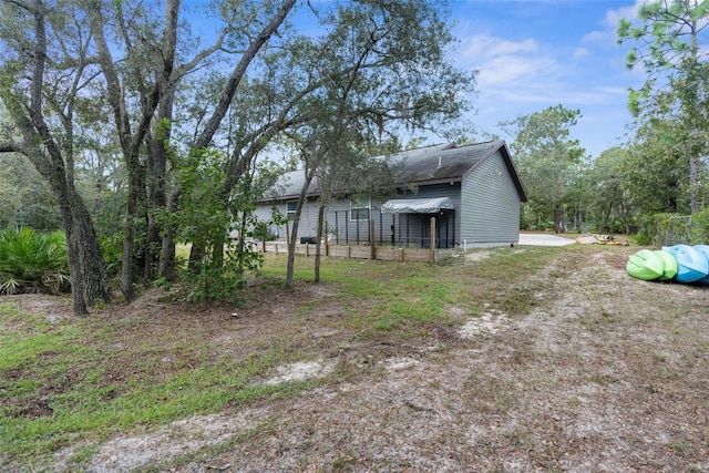 view of yard