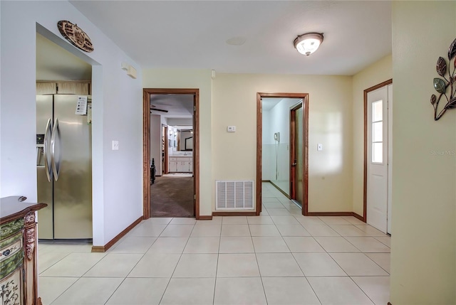 view of tiled entryway