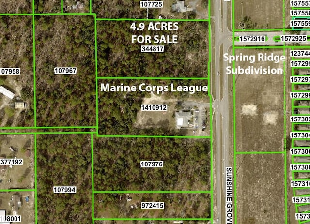 Sunshine Grove Rd, Brooksville FL, 34613 land for sale