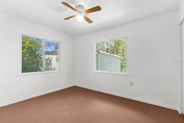 10221 Elgin Blvd, Spring Hill, FL 34608 - unfurnished room with ceiling fan and baseboards