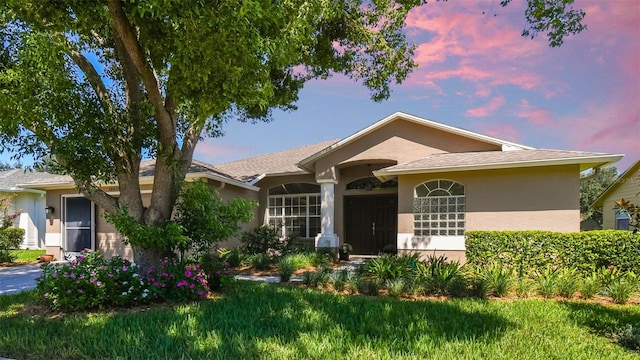 view of ranch-style house