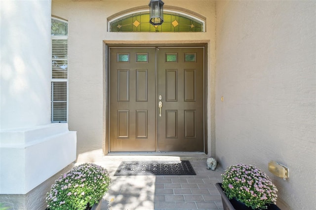 view of property entrance