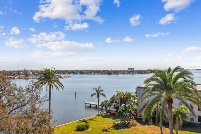 1847 Shore Dr S Unit 614, South Pasadena, FL 33707 - view of water feature