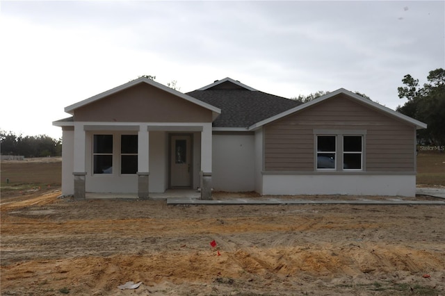 view of front of house with a porch