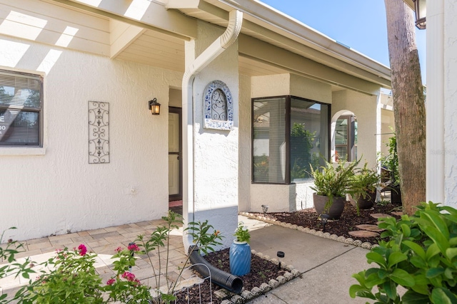 view of entrance to property