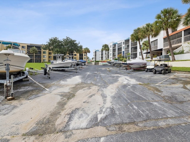 view of vehicle parking