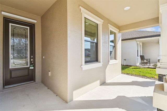 view of property entrance