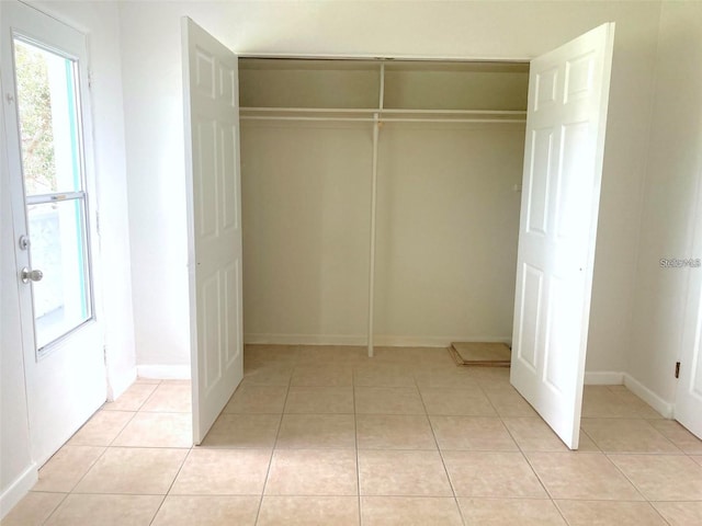 view of closet