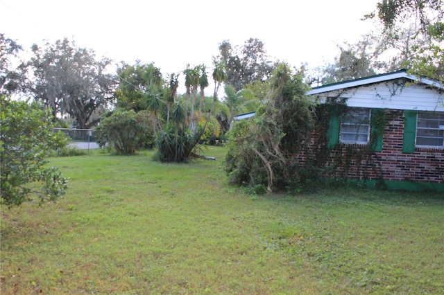 view of yard