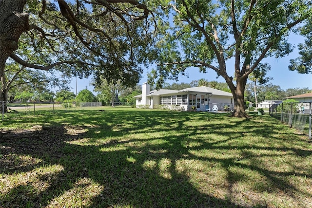 view of yard