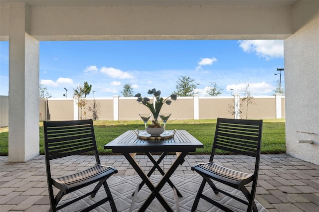 view of patio / terrace