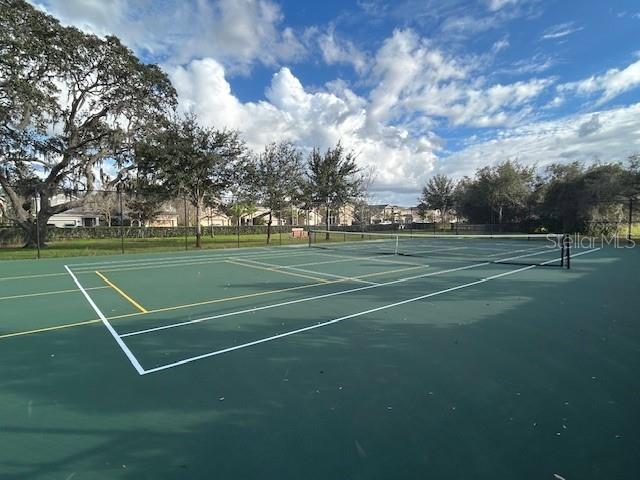 view of sport court