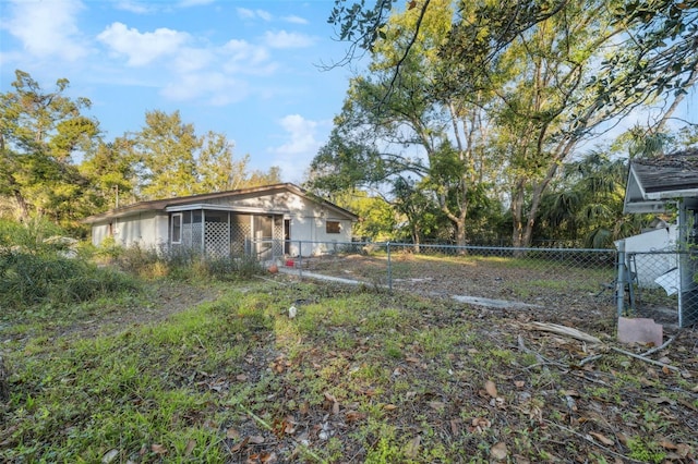 view of yard