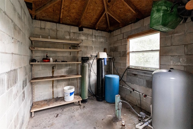 view of utility room