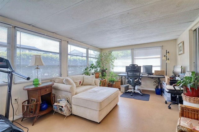 sunroom / solarium with a wealth of natural light