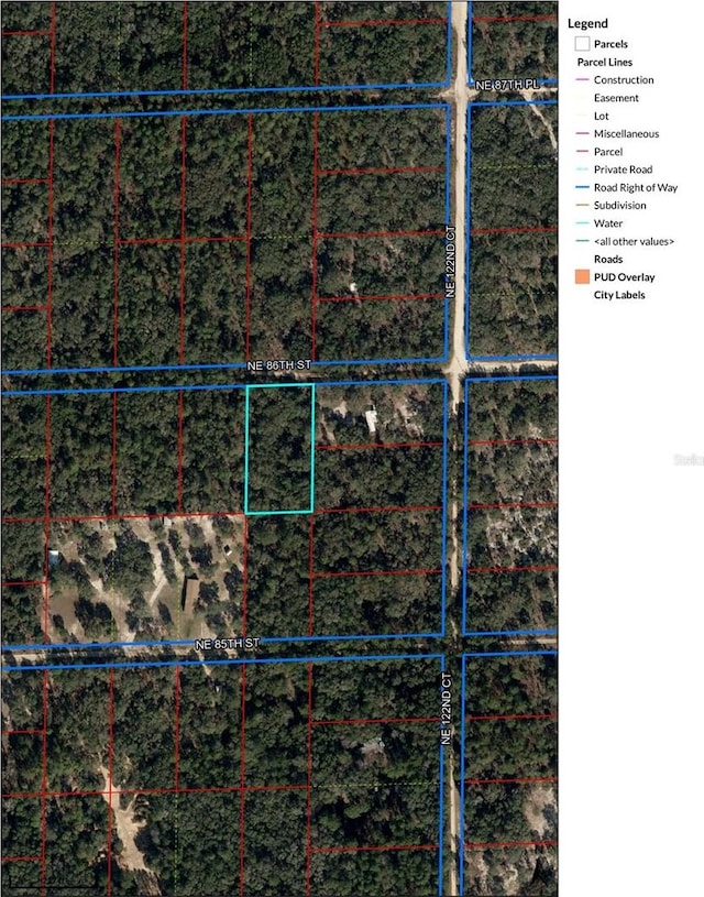 12170 NE 86th St, Bronson FL, 32621 land for sale