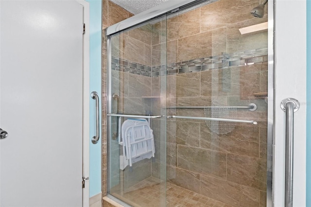 bathroom with an enclosed shower