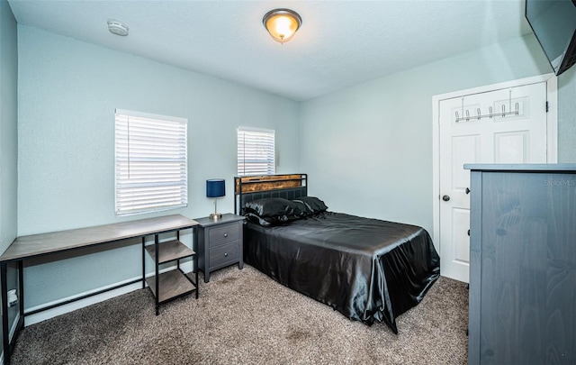 bedroom featuring carpet floors