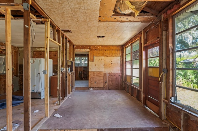 miscellaneous room with a wealth of natural light