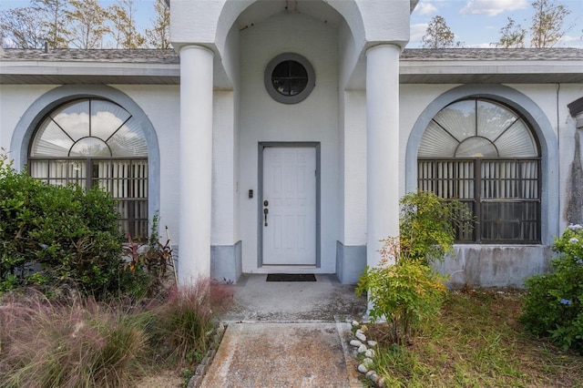 view of property entrance