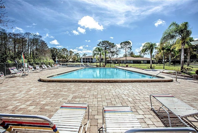 7719 Cosme Dr Unit 1, Hudson, FL 34667 - community pool with a patio area