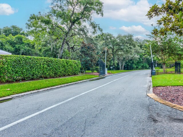 view of road