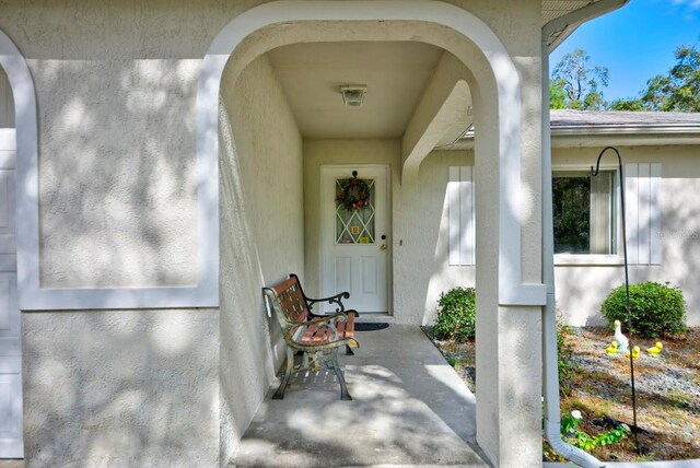 view of property entrance