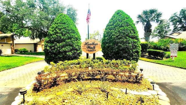 7499 Heather Walk, Weeki Wachee, FL 34613 - view of community sign