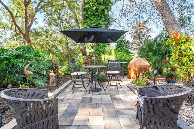 view of patio