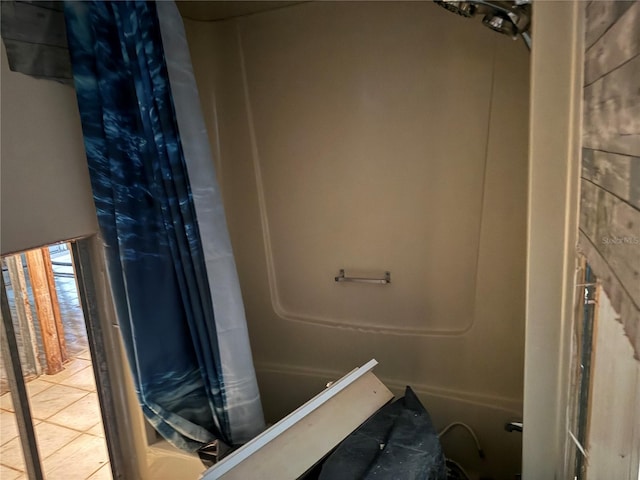 bathroom featuring tile patterned floors