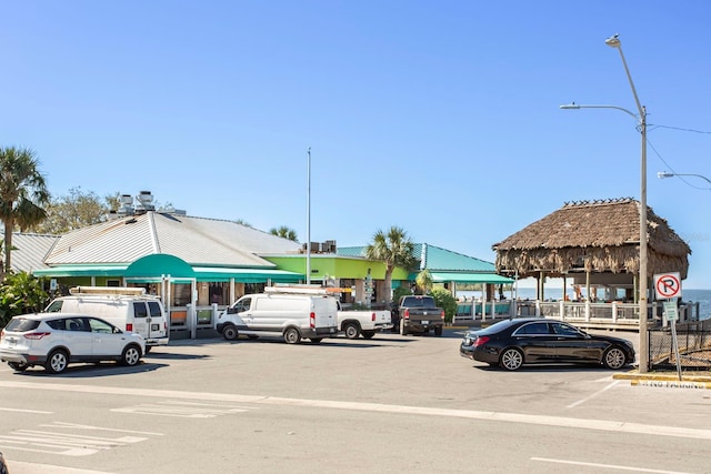 view of vehicle parking