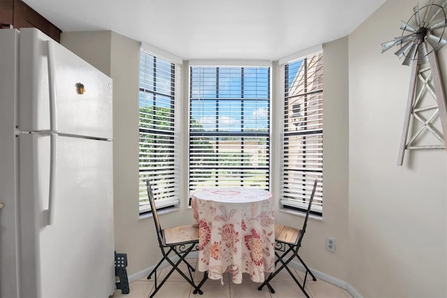 dining space featuring a healthy amount of sunlight