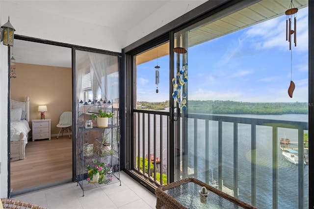 8141 Aquila St Unit 347, Port Richey, FL 34668 - balcony featuring a water view