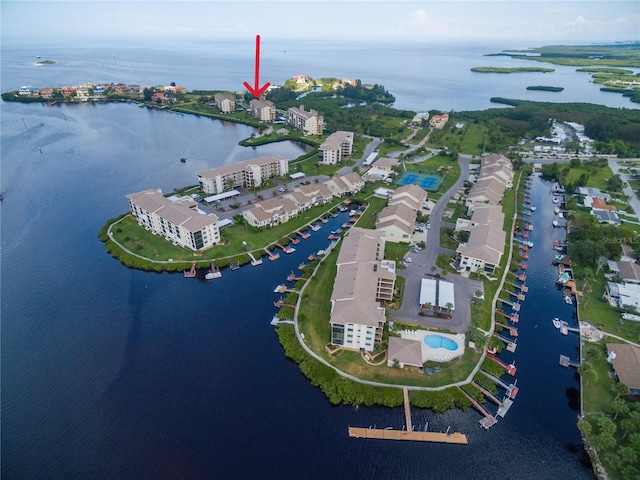 4620 Bay Blvd Unit 1148, Port Richey, FL 34668 - aerial view of property's location with a nearby body of water