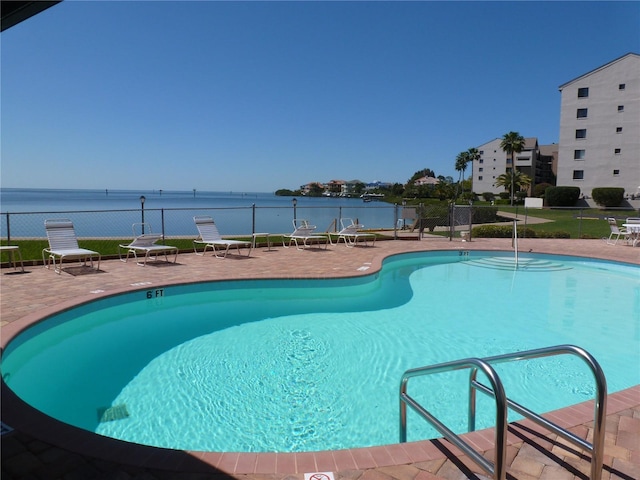 4620 Bay Blvd Unit 1148, Port Richey, FL 34668 - community pool with a patio area and a water view