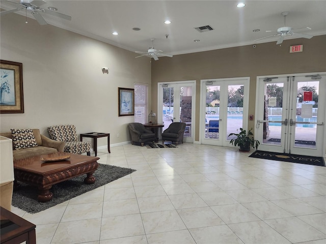 view of community lobby