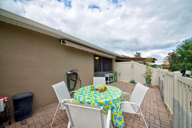 view of patio