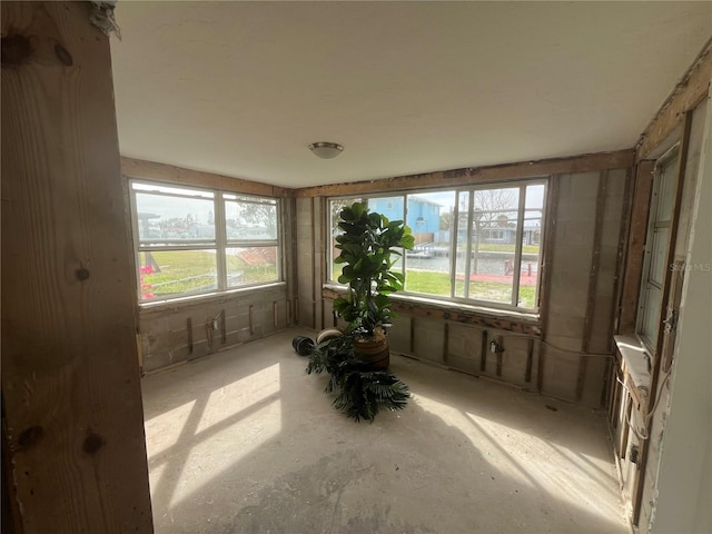 sunroom featuring plenty of natural light