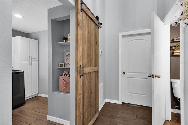 pantry with washer / dryer