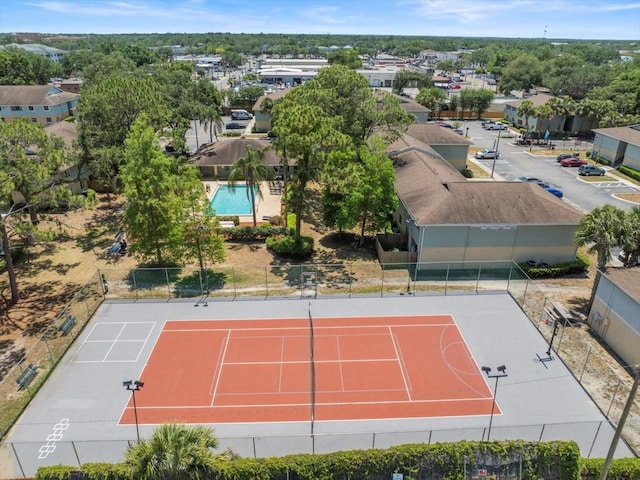 bird's eye view