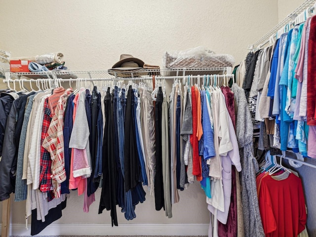 view of spacious closet