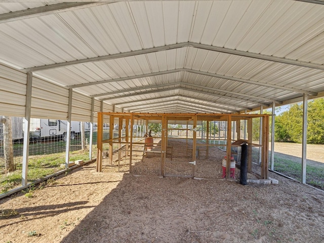 view of stable